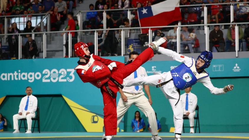 ¡Aseguró medalla! Chile logró un histórico triunfo ante México y pasó directo a la final de Taekwondo en Santiago 2023