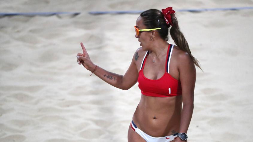 Francisca Rivas sufre con la caída ante Perú en Santiago 2023: "Me siento como Cristian Garin, me quiero ir pa' la casa"