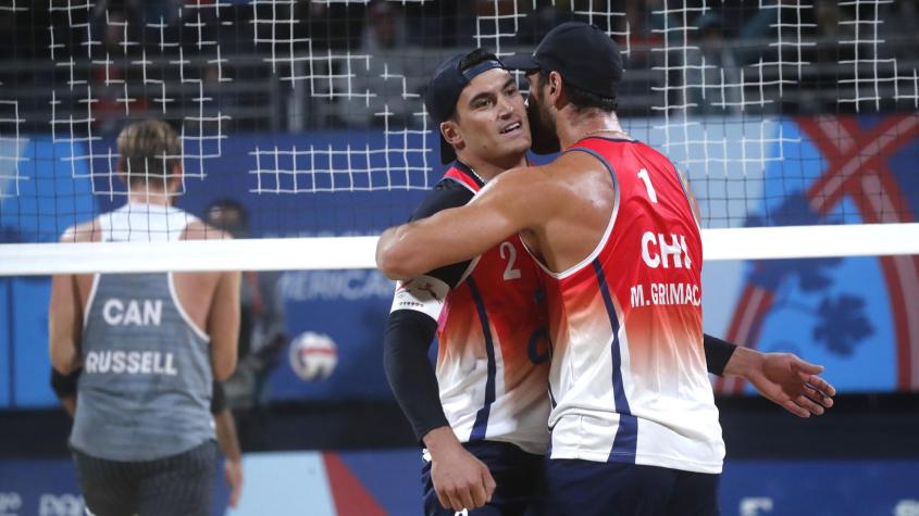 ¡A semifinales! Los primos Grimalt superaron a la dupla de Canadá y mantienen vivo el sueño del oro en Santiago 2023