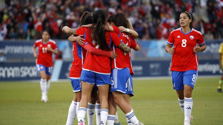 La Roja Femenina se mete en semifinales de Santiago 2023 tras aplastar a Jamaica y lucharán por medalla