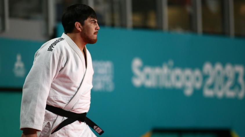 Santiago 2023: Francisco Solís consiguió una medalla de plata tras caer en la final del judo