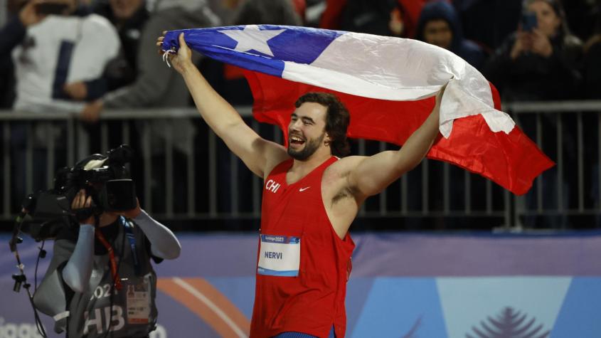 ¡Llegó el sexto oro para Chile! Lucas Nervi suma una nueva medalla dorada para el Team Chile