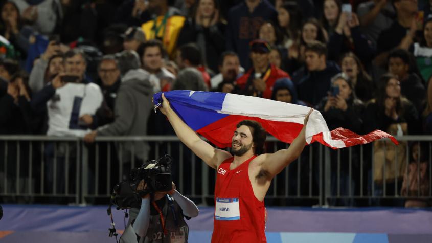 VIDEO | Lucas Nervi gana la medalla de oro en el Lanzamiento de Disco de los Juegos Panamericanos