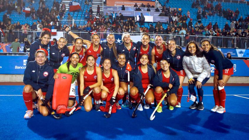 Santiago 2023: Las Diablas sellaron su clasificación a las semifinales del hockey césped con victoria