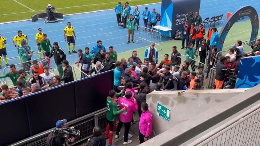 Uruguay vs México | Pantallazo