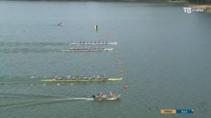 VIDEO| El remo le dio otra medalla al Team Chile en una prueba que se definió por milésimas de segundos en Santiago 2023
