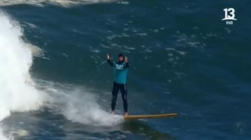 VIDEO| Rafael Cortéz se metió a la final por el oro en el surf de Santiago 2023 con una espectacular presentación