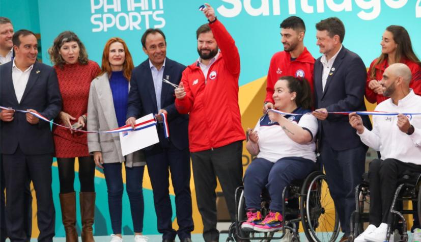 ¡Cada vez más cerca! Presidente Boric encabezó corte de cinta de cuatro centros deportivos del Parque Estadio Nacional