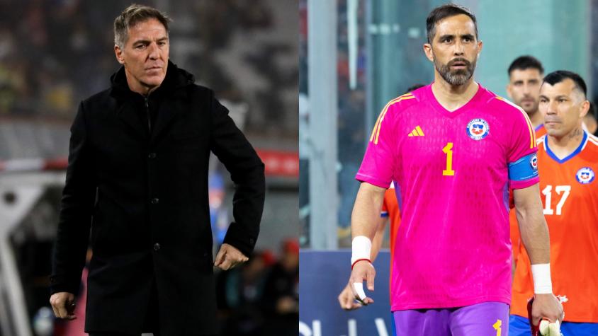 Eduardo Berizzo/ Claudio Bravo - Créditos: Agencia Uno