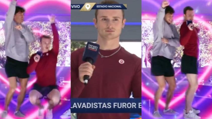 Estrella canadiense Bryden Hattie se despidió de Santiago 2023 con un hilarante show en TV