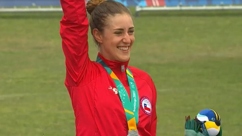 VIDEO| La segunda medalla del Team Chile en Santiago 2023 gracias la gran actuación de Catalina Vidaurre