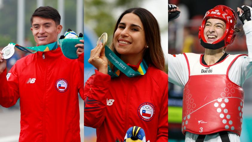 Deportistas del Team Chile - Créditos: Photosport