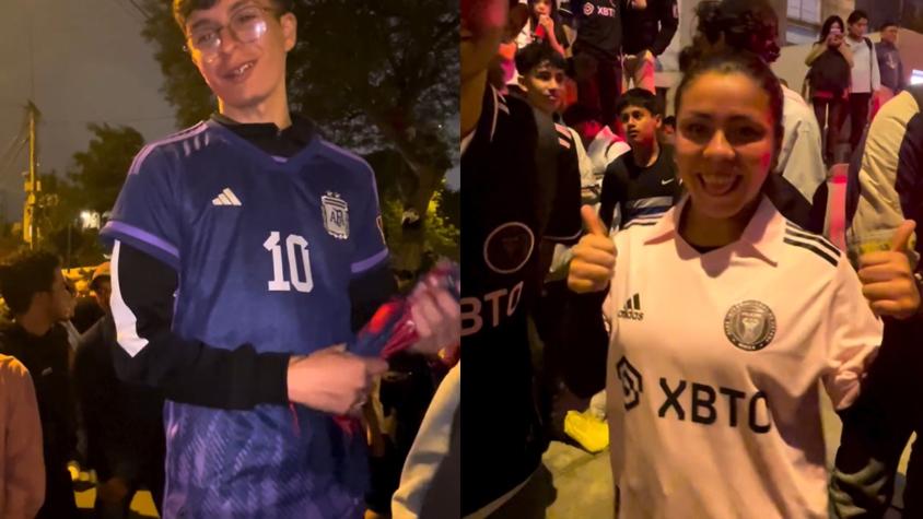 Peruanos piden que gane Lionel Messi - Créditos: Captura