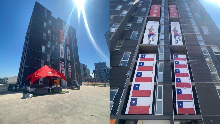 Hasta el cubrecama es de Santiago 2023: Deportista del Team Chile muestra la Villa Panamericana por dentro