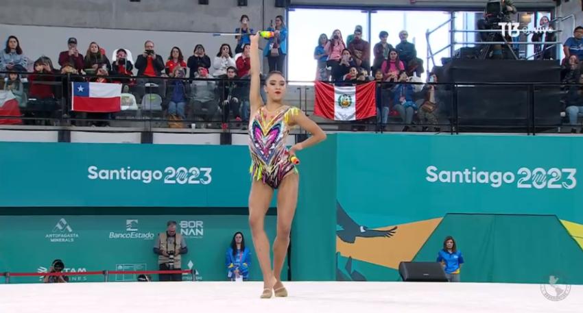 VIDEO | Así fue la presentación de la chilena Javiera Rubilar en la Gimnasia de Santiago 2023