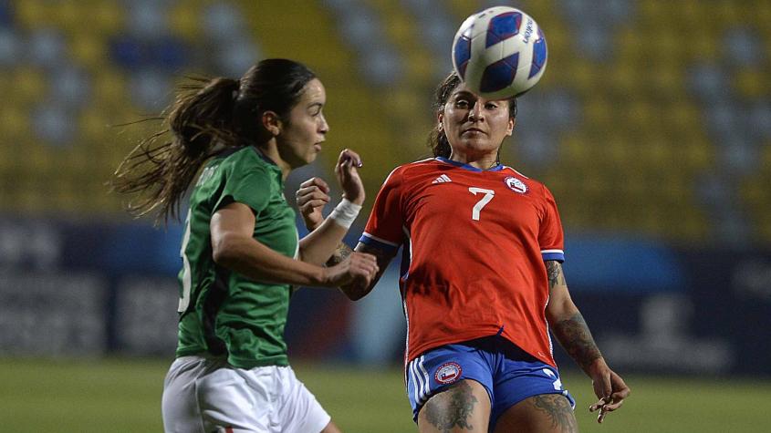 La Roja femenino vs México - Créditos: Agencia UNO