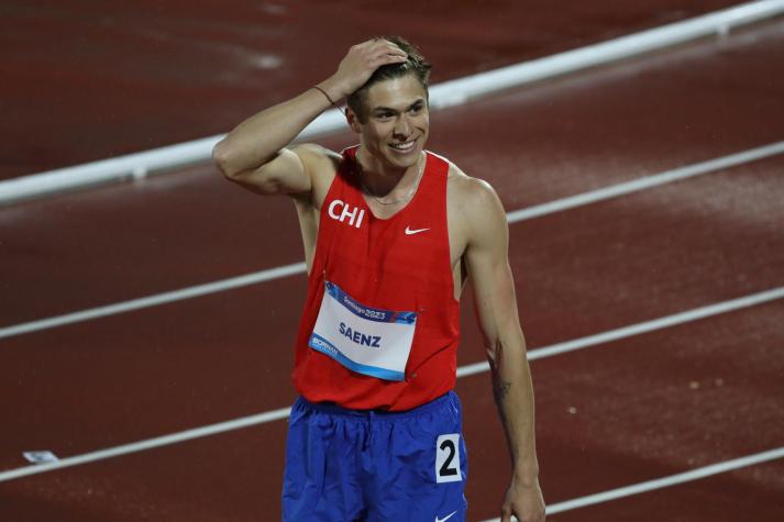 VIDEO | ¡A una centésima del bronce! La tremenda carrera de Martín Saenz en 110 metros vallas