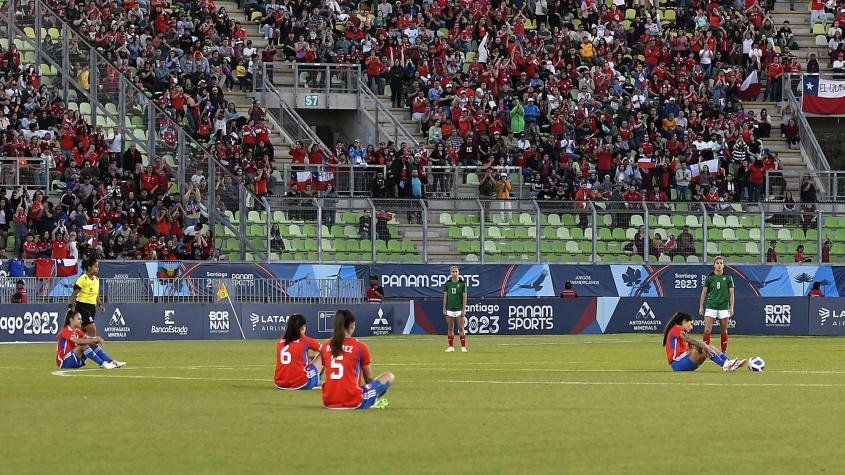 VIDEO | La protesta de la Roja Femenina antes de la final ante México en Santiago 2023