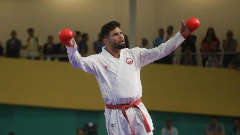 El karate se tiñe de oro: Rodrigo Rojas le da una nueva presea dorada al Team Chile en Santiago 2023