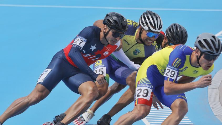 Emanuelle Silva obtuvo bronce en Santiago 2023 - Crédito: Agencia Uno.