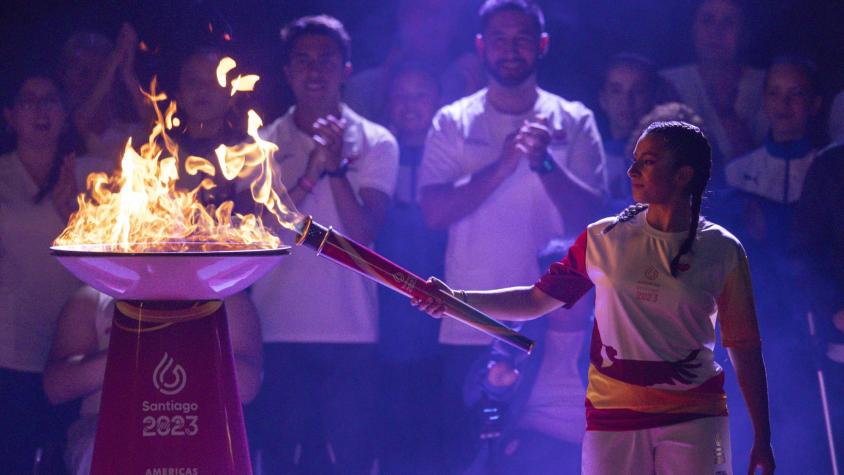 VIDEO | La llama de los Juegos Parapanamericanos de Santiago 2023 marcó el inicio de la Teletón