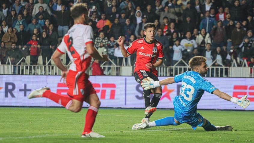 ¿Quién es Leandro Hernández? El juvenil de Colo Colo que debutó con un gol ante River Plate