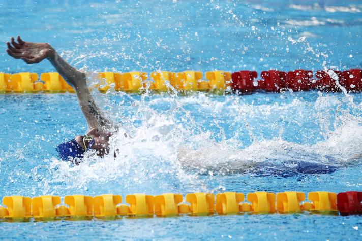 Sigue sumando preseas: Alberto Abarza se quedó con medalla de plata en los 200 metros libres de Santiago 2023