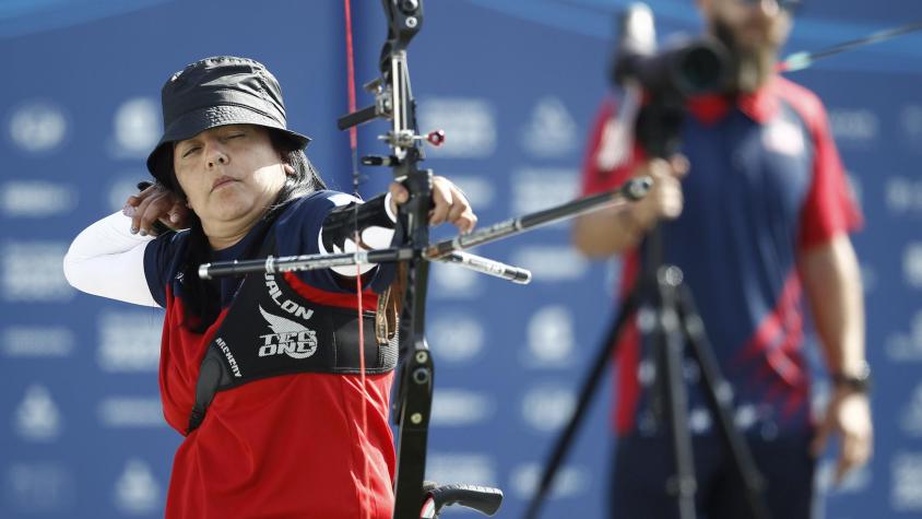 Mariela López se quedó con la medalla de plata en el para tiro con arco W1 femenino