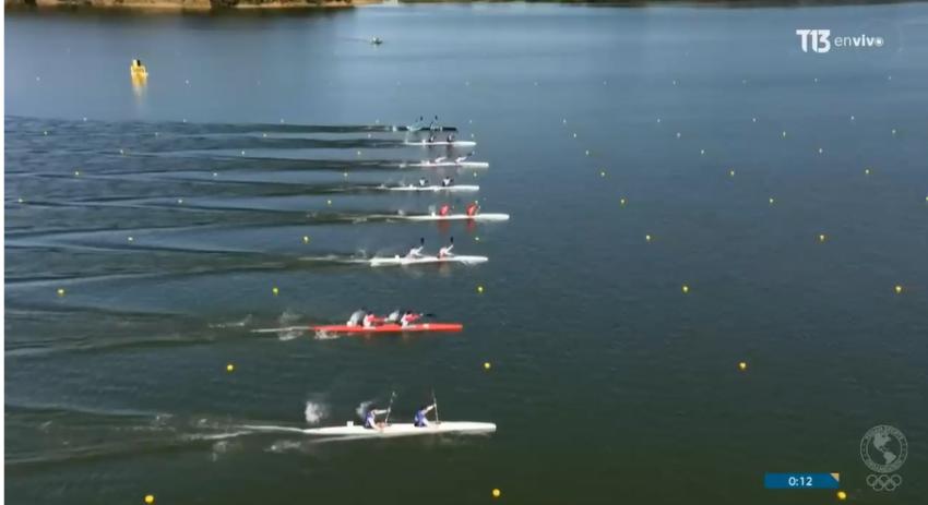 VIDEO | Así fue la gran carrera de Marcelo Godoy y Camilo Valdés en el canotaje velocidad de Santiago 2023