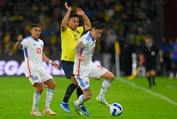 La Roja cayó en Quito y se complica en las Eliminatorias - Crédito: @CONMEBOL