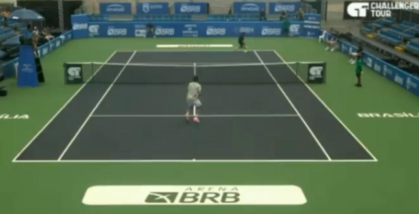 VIDEO | ¿El mejor del año? El tremendo puntazo de Cristian Garin en Brasil en Brasil