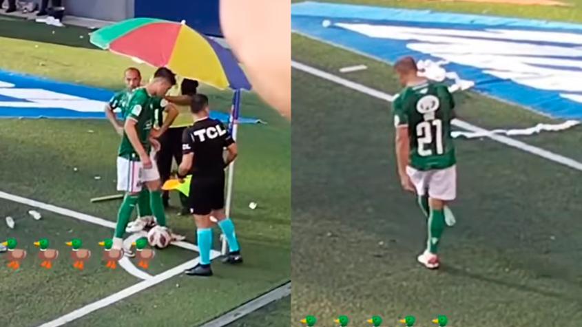 El polémico gesto de Marcelo Díaz que desató la furia de los hinchas de Colo Colo en La Florida