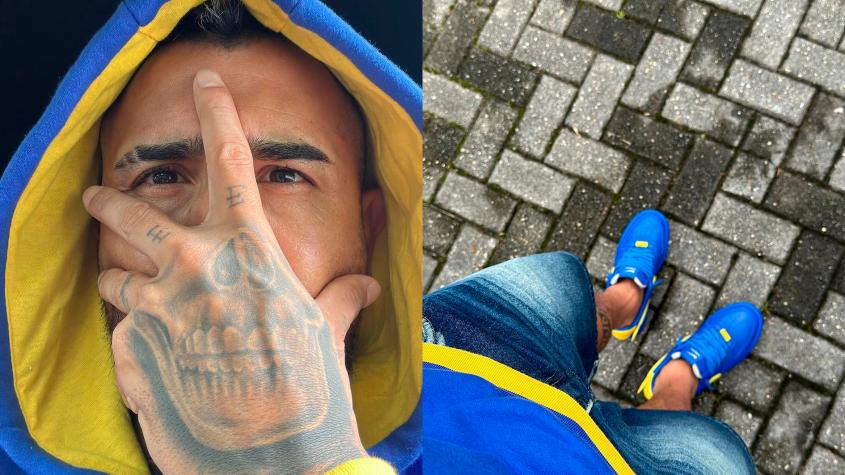 Ya viste los colores de Boca Juniors: El potente guiño de Arturo Vidal que es viral en redes sociales