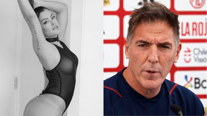 Larissa Riquelme está en Chile y calienta el duelo ante Paraguay con frase para Berizzo: "Me hubiese gustado"