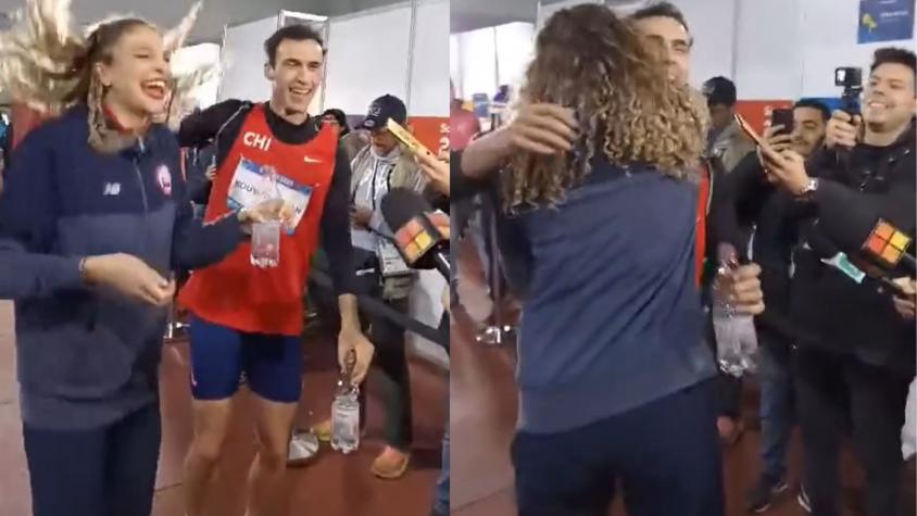 VIDEO | Martina Weil le avisó que había sacado medalla tras una descalificación y su reacción lo dice todo