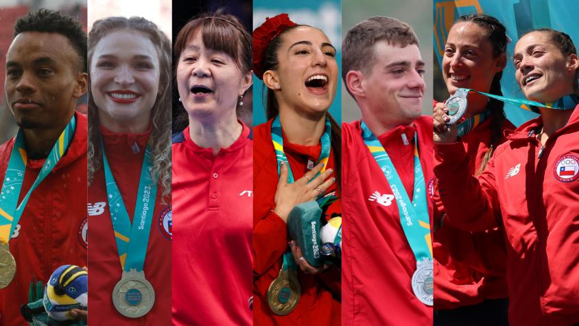 Los 7 ídolos deportivos para Chile que dejaron los Juegos Panamericanos Santiago 2023