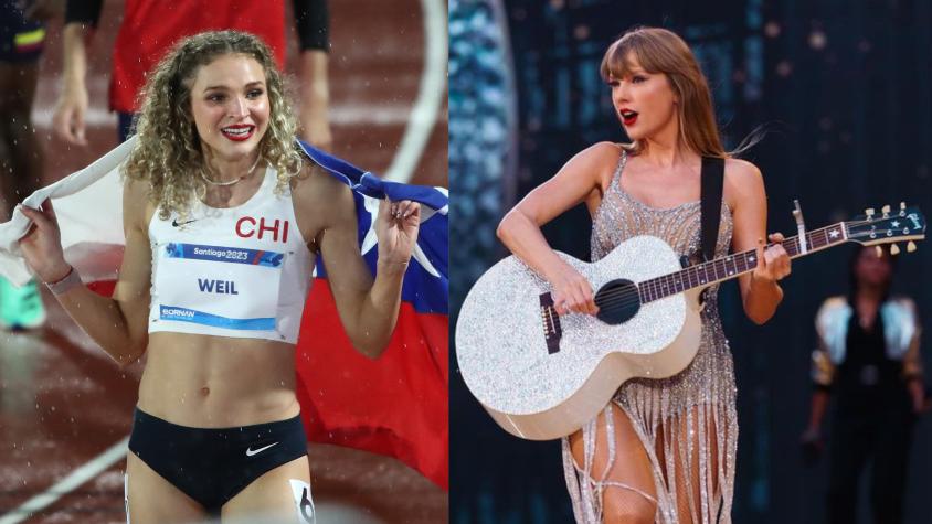 Martina Weil y Tylor Swift - Créditos: Photosport/Instagram