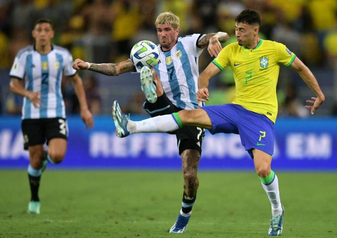 Brasil vs Argentina / Twitter 