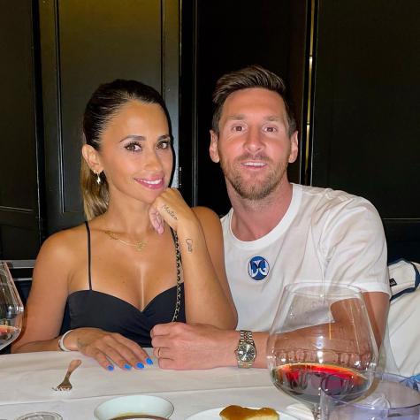 Messi y Antonella / Instagram 