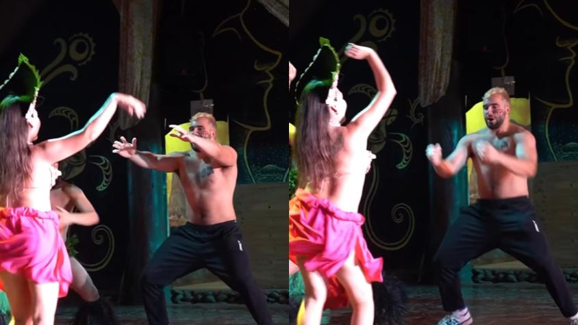 VIDEO | Lucas Nervi hizo estallar las redes sociales con baile en Rapa Nui