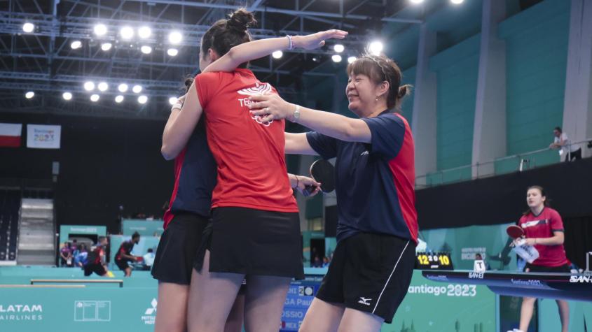 VIDEO| Chile cayó en la semifinal de tenis de mesa por equipo y sumó una nueva medalla de bronce
