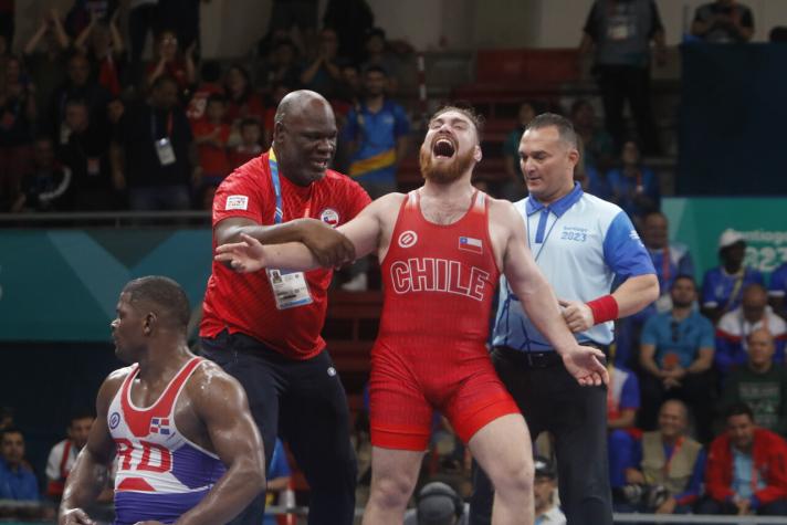 ¡José "Pepe" Moreno le da el bronce al Team Chile en lucha greco-romana!