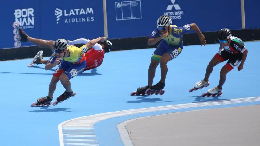 Emanuelle Silva compitiendo en Santiago 2023 - Créditos: Photosport