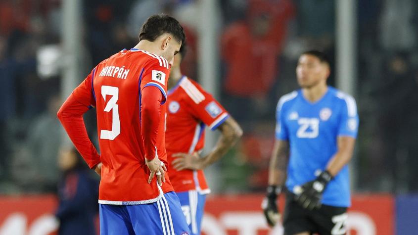La Roja sufrió otra dura caída en el ranking FIFA y ya es la cuarta peor selección de Sudamérica