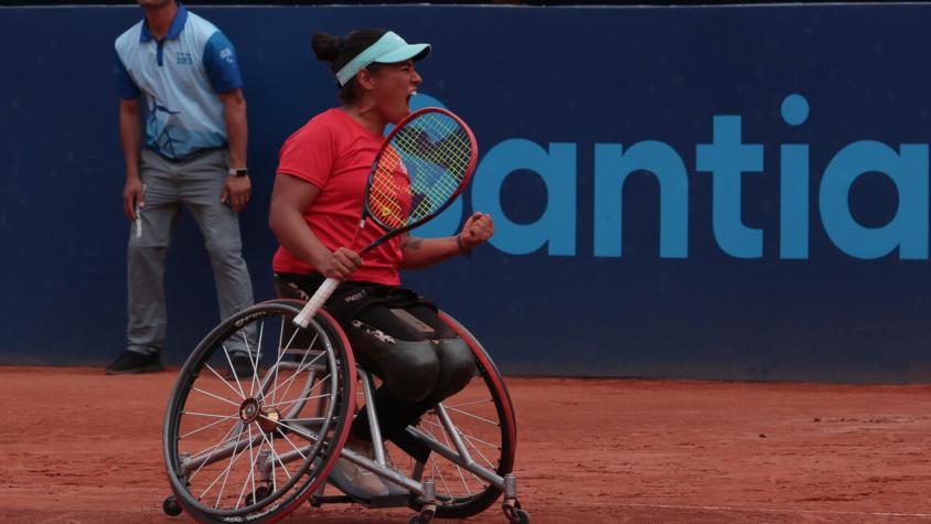 ¡A semifinales! Macarena Cabrillana avanzó en el singles femenino del tenis en silla de ruedas