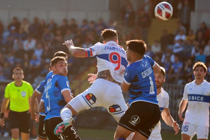 La UC rescata un empate ante Huachipato y le da una mano a Colo Colo en la lucha por el título