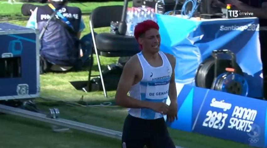 VIDEO | ¡Este es el espíritu panamericano! El argentino Agustín de Genaro hizo de todo para terminar su carrera