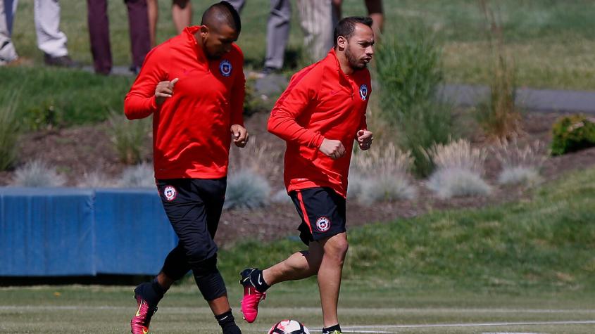 Arturo Vidal se refirió al regreso de Marcelo Díaz a la U - Crédito: Agencia Uno. 