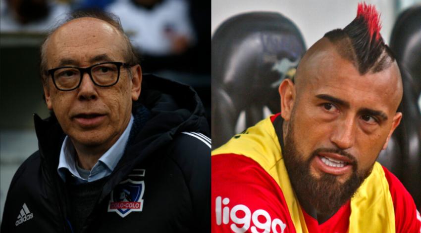 Alfredo Stöhwing quiere a Arturo Vidal en Colo Colo - Crédito: Photosport.