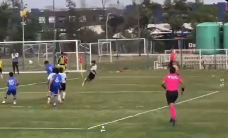 VIDEO | El golazo de la cantera de Colo Colo que todos están aplaudiendo ¡El centro es fenomenal!